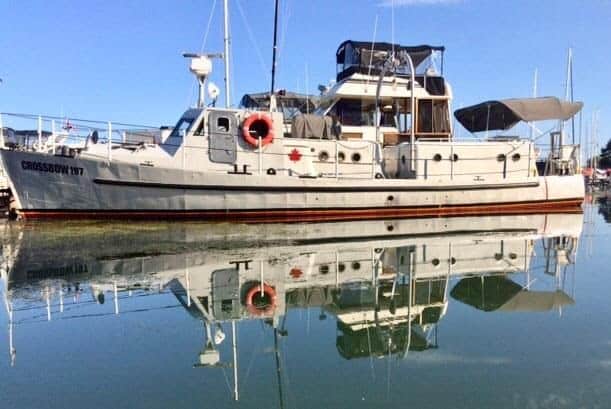 49 ft 1954 Custom Steel Cruiser, Crossbow 197